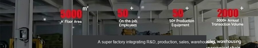 Zhifang factory floor, 5000 square metres and 50 production lines