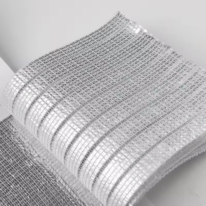 Aluminum Foil Shade Net 95% Reflective Sunshade for Greenhouse