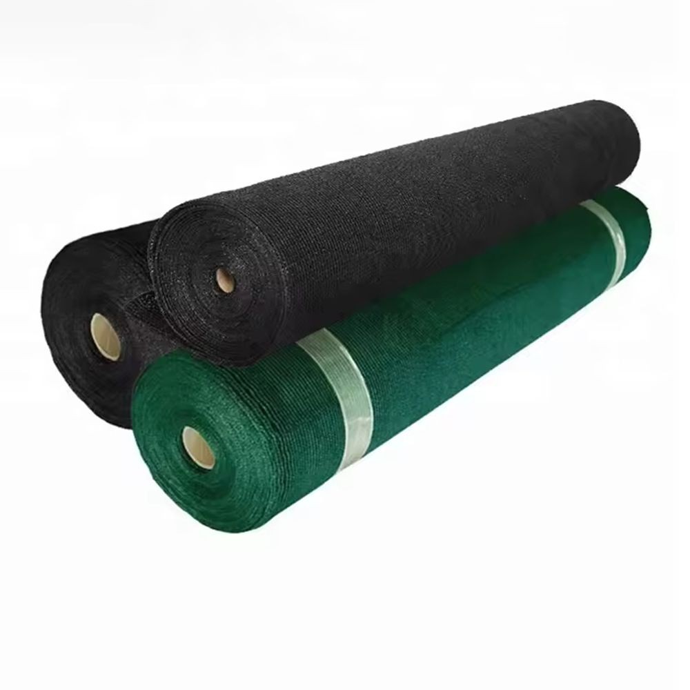 Green Knitted Shade Net for Greenhouse Growers 35 to 95 Percent