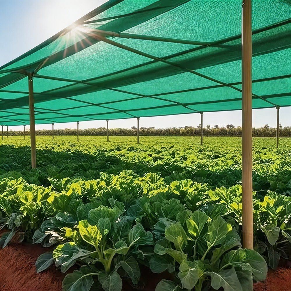 40GSM Three Needle HDPE Shade Cloth Netting for Greenhouse Crops