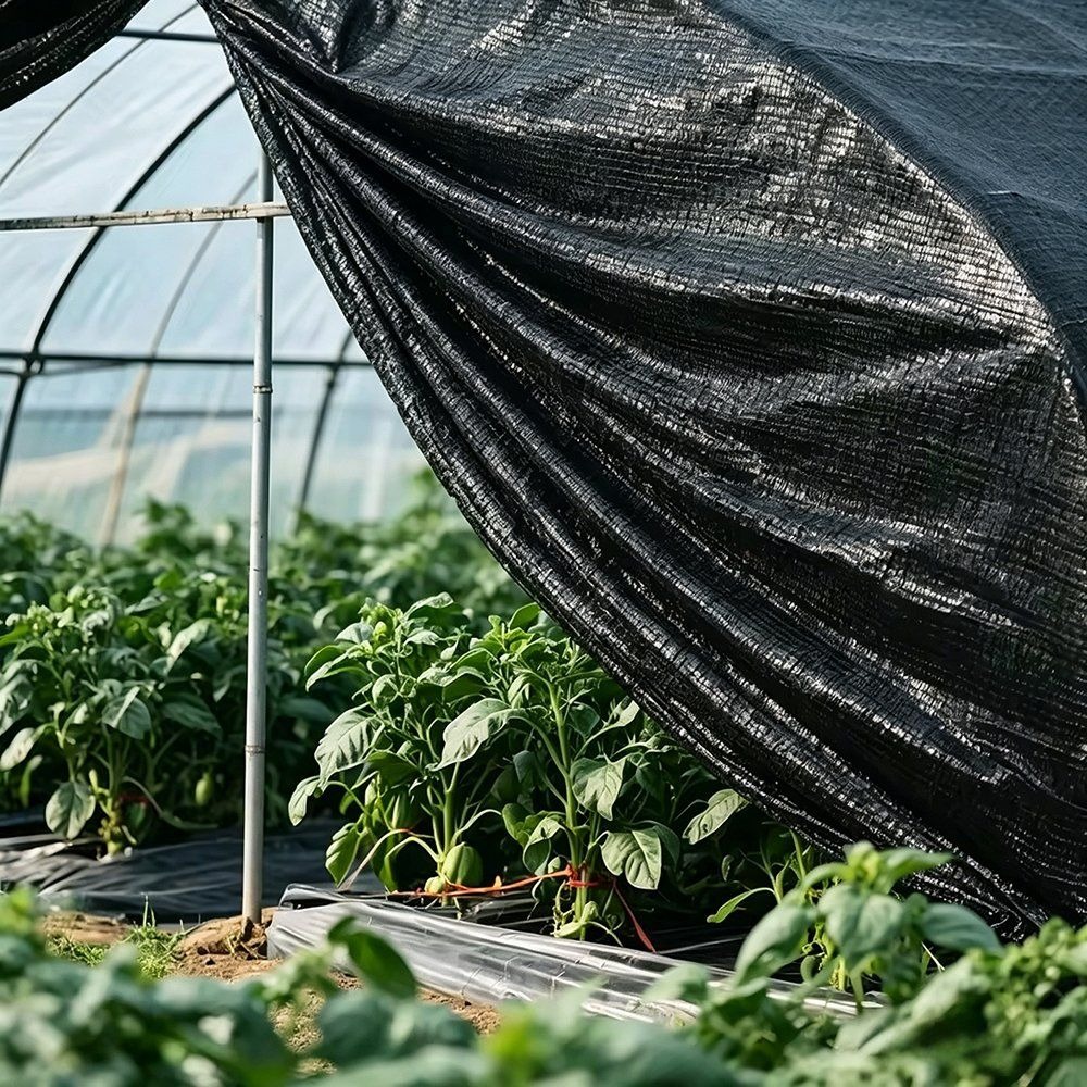 UV Stabilized Shade Canopy Net for Greenhouse Sun Protection and Garden Shading