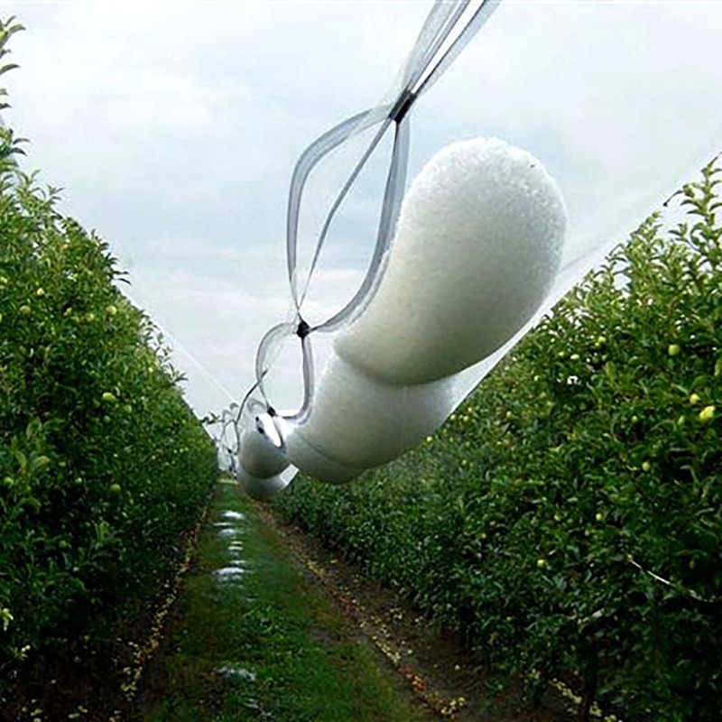 HDPE Knitted Anti Hail Net UV Resistant for Apple Orchard Protection