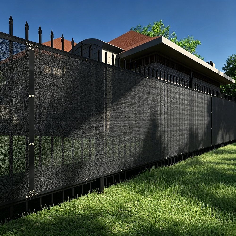 Windproof Fence Privacy Screen with Easy Fit for Property Owners
