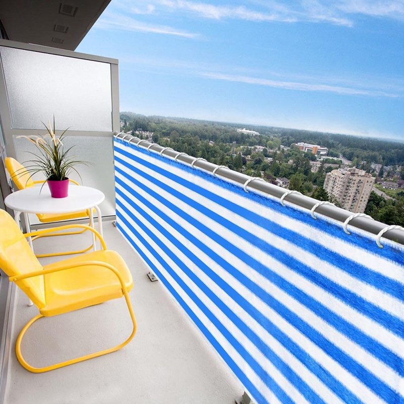 Balcony HDPE Privacy Net with UV Protection for Sun Shade and Wind