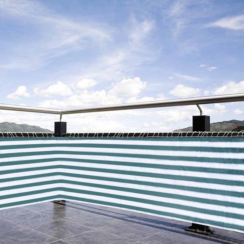 Balcony HDPE Privacy Screen for Apartment Building Railings and Terraces