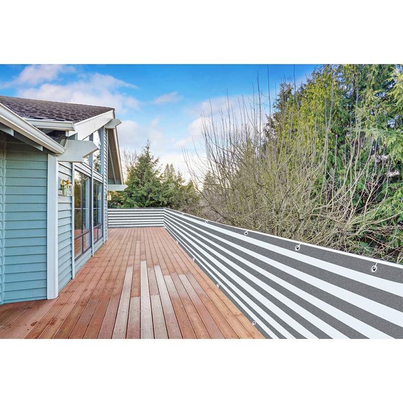 Knitted HDPE Sunshade Net with UV Protection for Balcony and Terrace