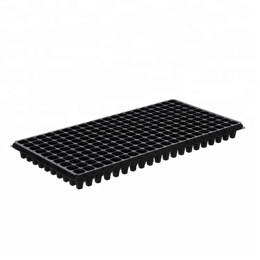 Plastic Nursery Pot 200 Holes Seedling Starter Tray for Seed Germination