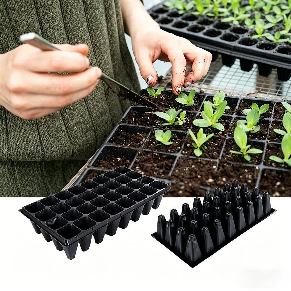 Plastic Seedling Tray Plant Pot 200 Cell for Nursery Seed Propagation