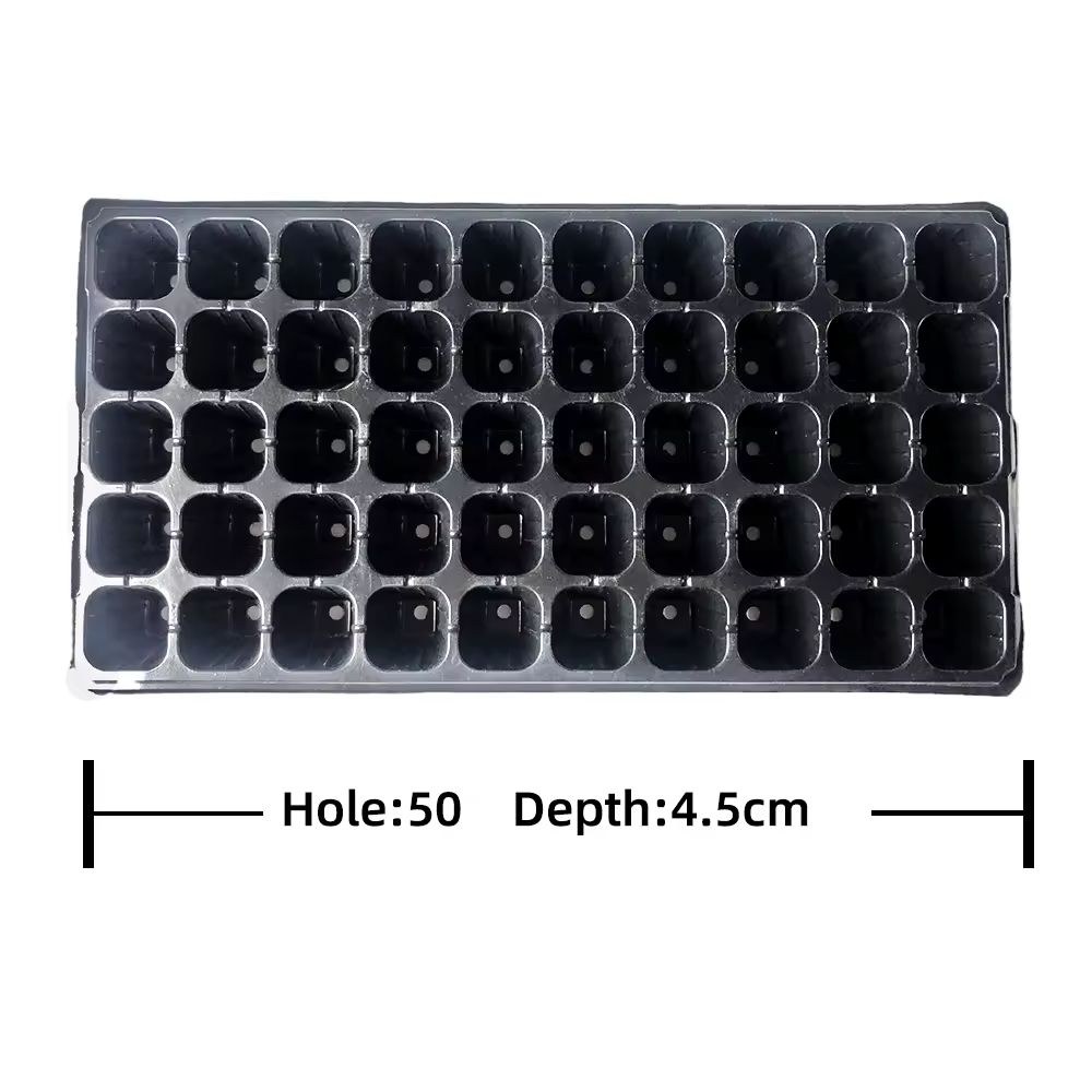 Plastic Hydroponic Seedling Tray Nursery Pot for Agricultural Use