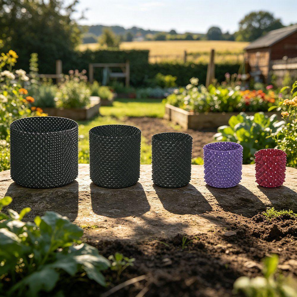 air pruning pot mini colour range for retail shelves