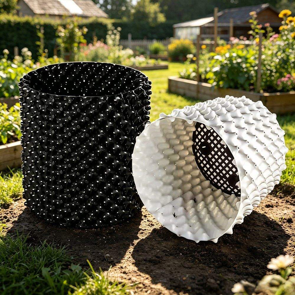 air pruning transplant pots with the inner view of the second pot