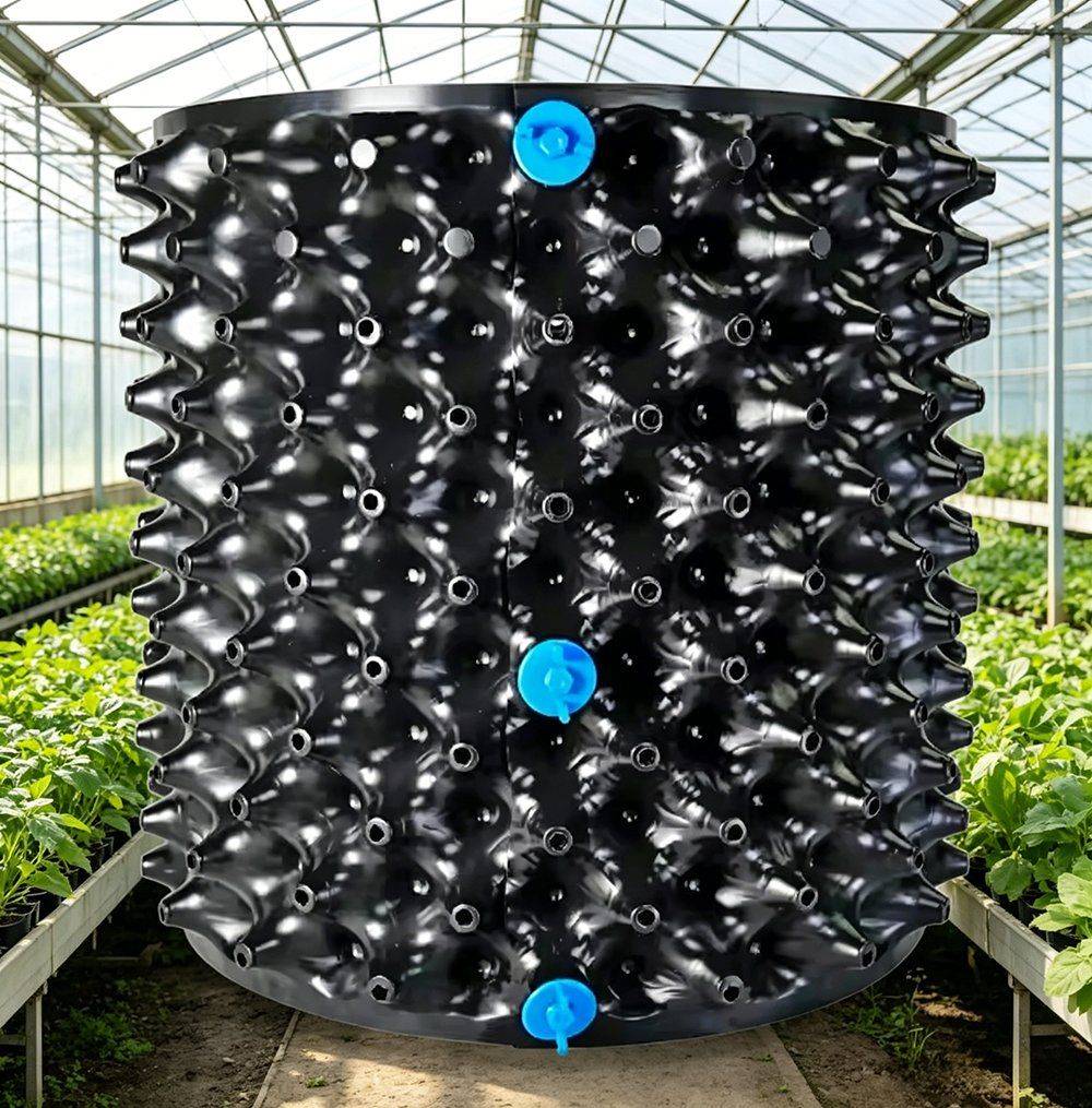 air pruning pot sidewall openings guide roots outward before they circle