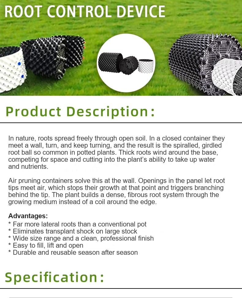 air pruning device description diagram