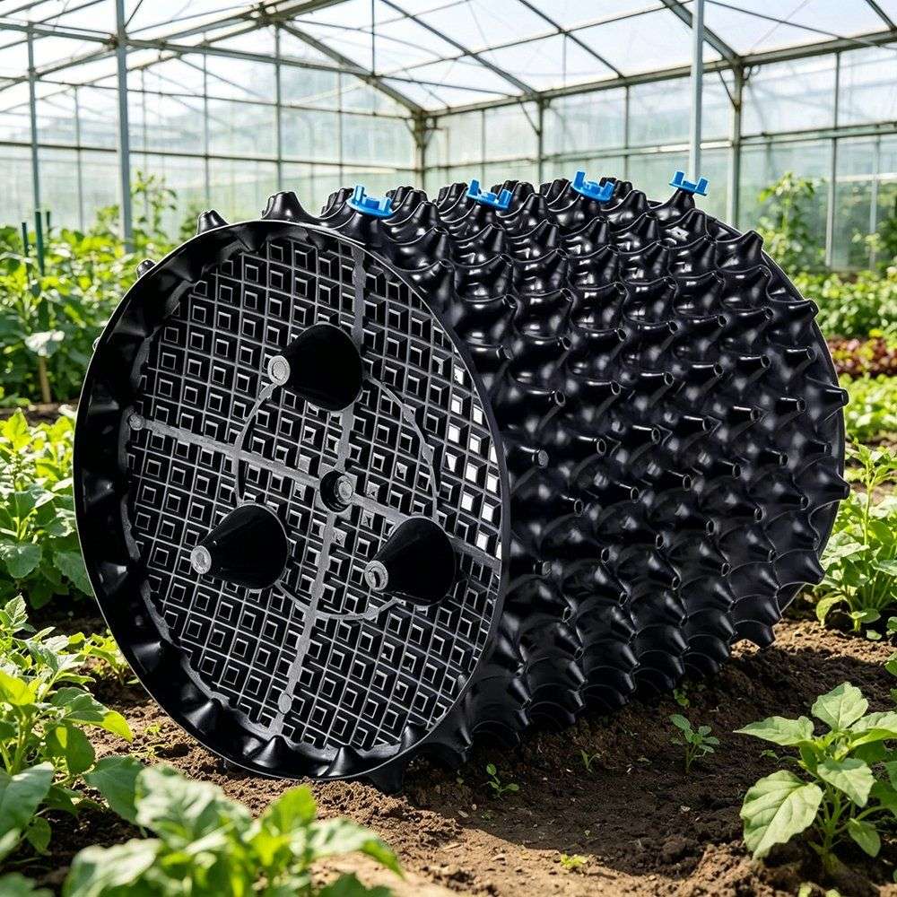stackable PET air pruning pot dimensions for nursery batch handling