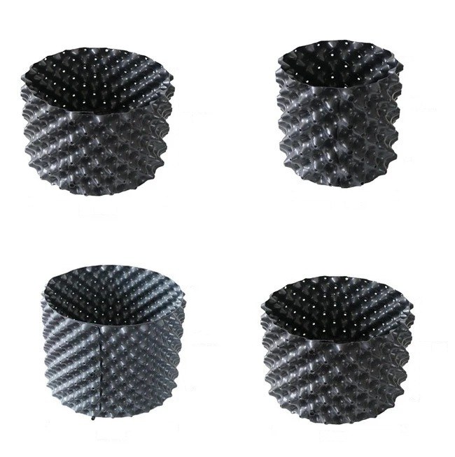air pruning pots in four sizes for nursery rows