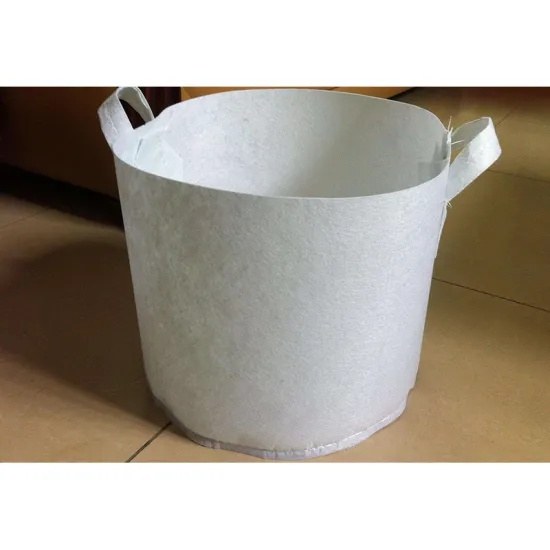 Round Nonwoven Felt Nursery Bag for Tree Seedling Transplanting in Four Colours